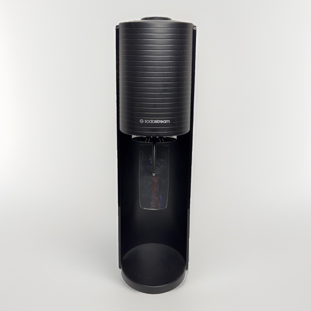 SodaStream Terra Black Sparkling Water Soda Machine Ter-001 SEE DESCRIPTION
